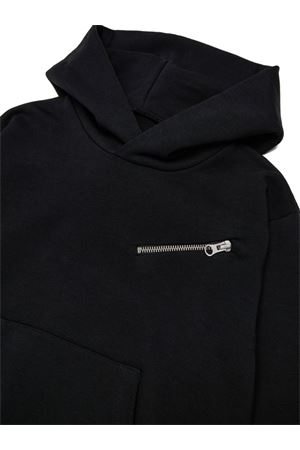felpa in cotone nero MM6 KIDS | M60866MM02XM6900